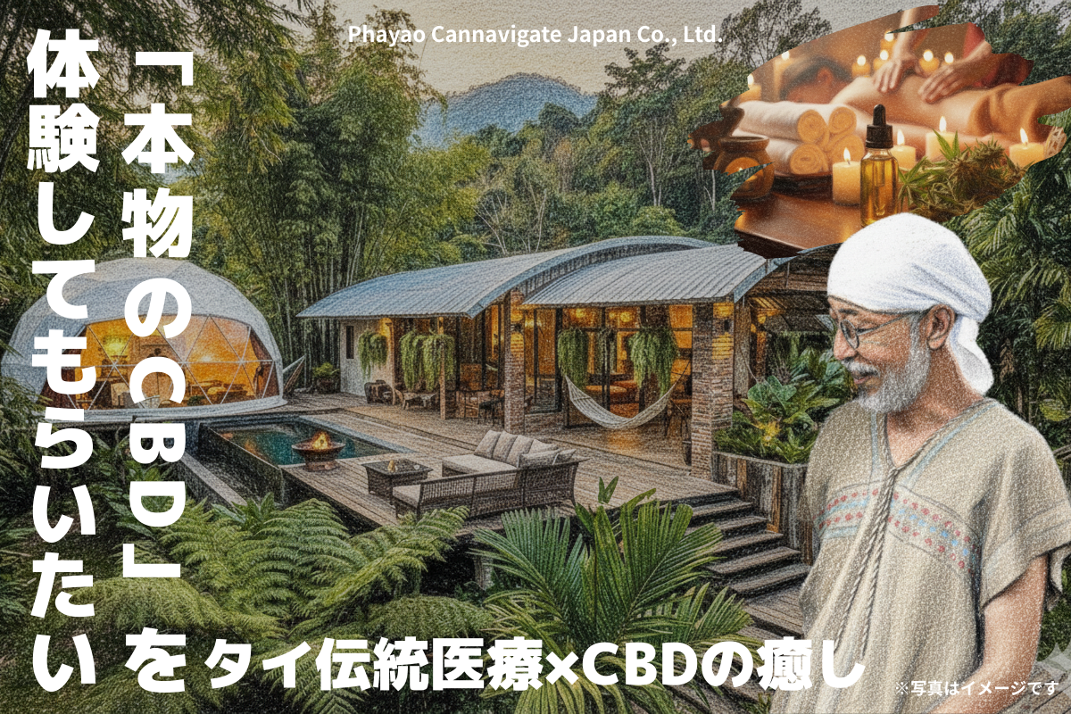 タイ・パヤオに伝統医療×CBDの癒しの宿泊施設を創る | PCJ Medical Cannabis Center